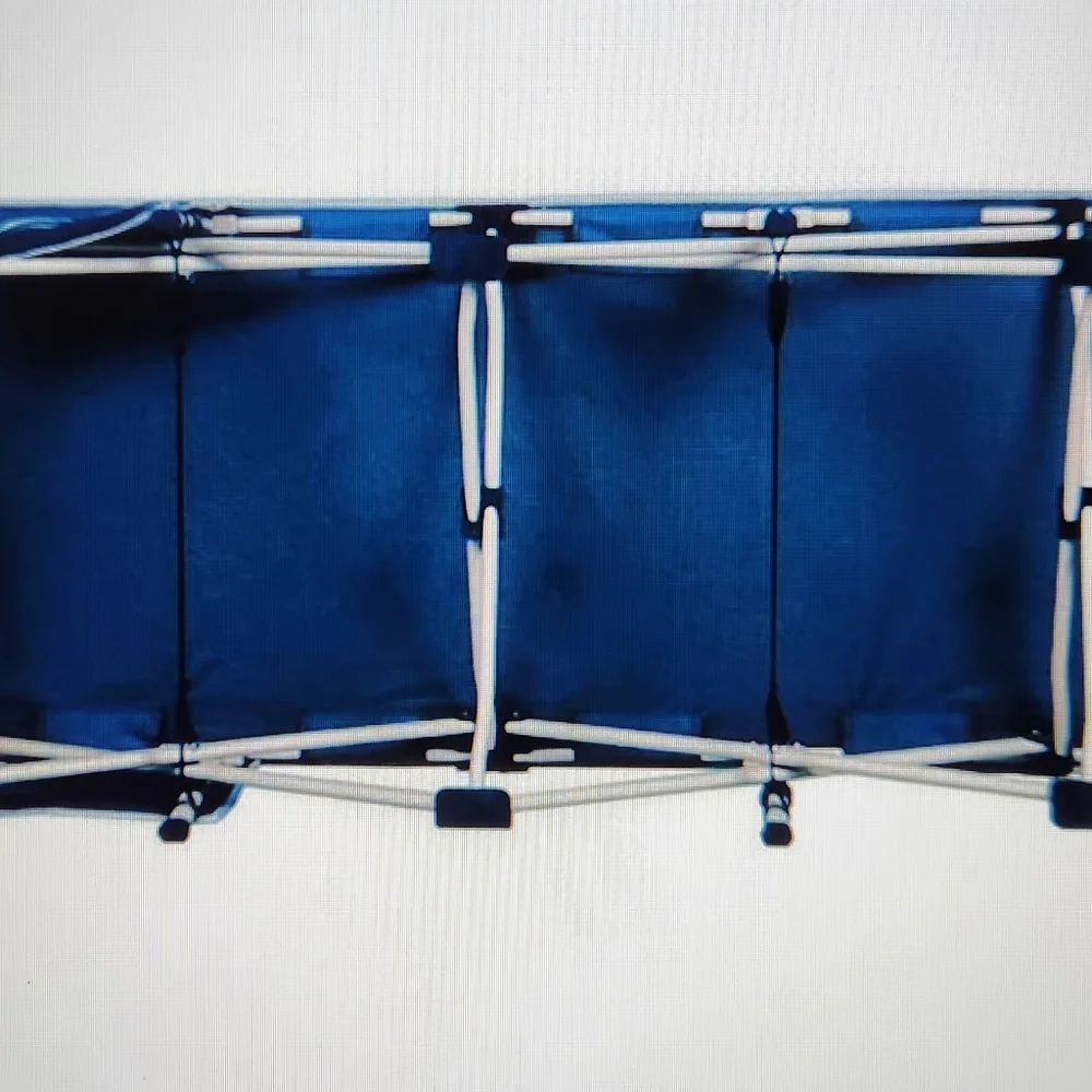 Camping folding bed